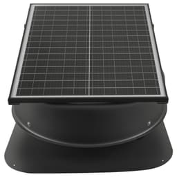 Odsavač na půdu, inteligentní solární střešní ventilátor 42 W s termostatem, dálkovým ovladačem, průtok vzduchu 2800 CFM, vestavěný bezkartáčový DC motor pro chlazení - miniatura 5