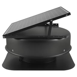 Odsavač na půdu, inteligentní solární střešní ventilátor 42 W s termostatem, dálkovým ovladačem, průtok vzduchu 2800 CFM, vestavěný bezkartáčový DC motor pro chlazení - miniatura 12