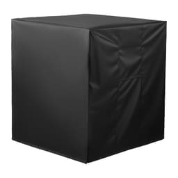 Potah na klimatizaci, 863 x 812 x 762 mm, trojvrstvý, voděodolný polyester, síťovaná ventilace, univerzální kryt venkovní jednotky klimatizace, černý - miniatura 4