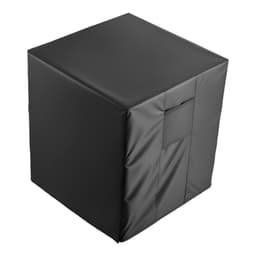 Potah na klimatizaci, 863 x 812 x 762 mm, trojvrstvý, voděodolný polyester, síťovaná ventilace, univerzální kryt venkovní jednotky klimatizace, černý - miniatura 12