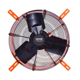 Střešní ventilátor, 16palcový střešní odsavač na půdu s nastavitelným termostatem a vnější sítí, domácí ventilátor o výkonu 2940 CFM, chladí do 4200 čtverečních stop, tichá ventilace střechy, garáže a dílny, zářivě oranžový - miniatura 3
