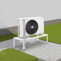 Miniaturní stojan pro montáž na podlahu, nastavitelný, antivibrační, pro bezkanálové klimatizace s tepelným čerpadlem 9000–24000 BTU, odolný držák základny klimatizace pro montáž na podlahu s maximálním zatížením 250 kg - miniatura 1
