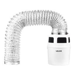 Ventilační sada pro sušičku 3 v 1 pro vnitřní použití, s nádobou pro elektrickou sušičku a vysouvatelnou výfukovou hadicí délky 101,6 mm a 5 stop, nejvyšší kvalita a lehkost, bez potřeby dalších příslušenství pro byty a obytné vozy - miniatura 4