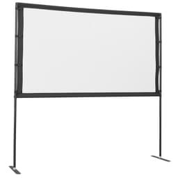 Projekční plátno se stojanem, 80 palců, 160°, široký pozorovací úhel, plátno pro vnitřní i venkovní projekce, 16:9, 4K HD, bez záhybů, přenosné, dvojité, s přepravní taškou, pro promítání filmů v domácím kině - miniatura 3