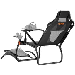 Skládací stojan na závodní volant Logitech G923/G920/G29, nastavitelný úhel volantu a pedálů, přenosný ocelový kokpit pro závodní simulátor - Thrustmaster T248P, Fanatec, Hori, kompaktní - miniatura 5
