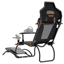 Skládací stojan pro závodní volant pro Logitech G923/G920/G29, stojan pro volant a pedály s nastavitelným úhlem, přenosný ocelový kokpit pro závodní simulátor - Thrustmaster T248P, režim GT/Formule, velká velikost - miniatura 4