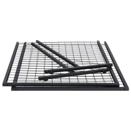 Drátěné stěnové panely 61 x 170,7 cm, věž, 2 balení, vystavovací stojany na mřížkovou stěnu se základnou ve tvaru T, oboustranné mřížkové stěnové panely pro prezentaci uměleckých řemesel, detailní vystavení s přídavnými klipy a háčky - miniatura 5