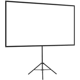 Projekční plátno se stojanem, 80palcové projekční plátno se širokým pozorovacím úhlem 160° pro vnitřní i venkovní použití, 16:9 4K HD, bez záhybů, přenosné, stativ s přepravní taškou, pro domácí kino, kancelář, prezentace - miniatura 3