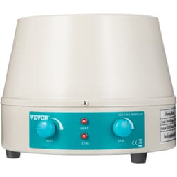 Magnetické míchadlo s ohřívacím pláštěm 500 ml, 250 W, míchadlo s pláštěm, digitální displej pro kulatou baňku - miniatura 4