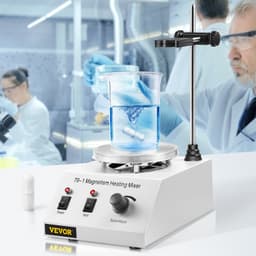 Laboratorní magnetické míchadlo s topnou deskou 1 l, s regulací otáček, 25 W - miniatura 1