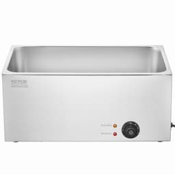 Komerční ohřívač jídel 18L Bain Marie 1200W elektrický bufetový ohřívač, parní ohřívač jídel stolní z nerezové oceli, ohřívač jídel pro mokré nebo suché použití na akce, catering a do restaurací - miniatura 3