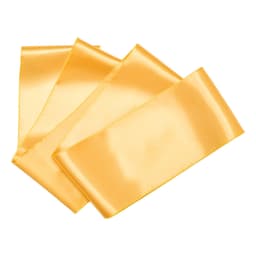 Saténové stuhy na židle, mašle, 50 ks stuh na židle, zadní stuhy, 7 x 108 palců, zlatá svatební dekorace, pro svatební obřad, baby shower, oslavy, banket, dekorace židlí - miniatura 3