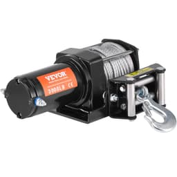 Elektrický naviják ATV/UTV 1360,8 kg, ocelové lano, IP55 vodotěsný, kabelové ovládání - miniatura 3