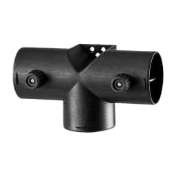 Konektor pro dieselové topení, příslušenství pro připojovací kabel dieselového topení 59 mm, třícestné T-kusy s 2 otočnými ventily 90°, černé konektory pro topení 2 kW - miniatura 4