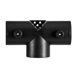 Konektor pro dieselové topení, příslušenství pro připojovací kabel dieselového topení 59 mm, třícestné T-kusy s 2 otočnými ventily 90°, černé konektory pro topení 2 kW - miniatura 5