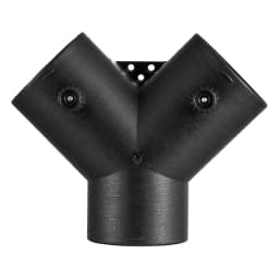 Konektor pro dieselové topení, příslušenství k připojovacímu kabelu dieselového topení 75 mm, třícestné odvzdušňovací potrubí s dvěma otočnými ventily 90°, černé konektory pro topení 2 kW, 5 kW a 8 kW - miniatura 12