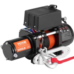 Elektrický naviják pro nákladní auta 2721,6 kg, syntetické lano, vodotěsný, s dálkovým ovládáním - miniatura 5