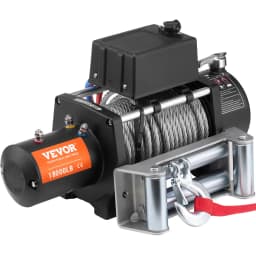 Elektrický naviják 8164,7 kg, ocelové lano, IP65, vodotěsný, s dálkovým ovládáním - miniatura 3