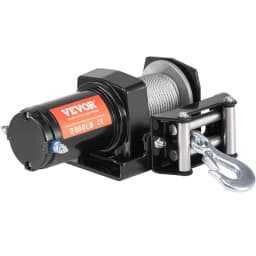 Elektrický naviják ATV/UTV 907,2 kg, ocelové lano, IP55, vodotěsný, kabelové ovládání - miniatura 3