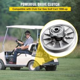 Spojka s vysokým točivým momentem pro golfové vozíky Club Car DS a Precedent od roku 1997 a novější, pro 4-taktní benzínové vozy Club Car, barva stříbrná - miniatura 6