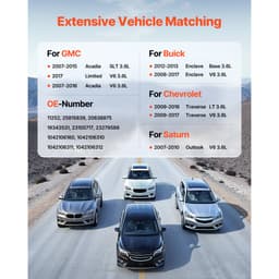Alternátor automobilový 11252, vhodný pro modely: Buick Enclave Base 3.6L 2012-2013, Chevy Traverse LT 2009-2016, GMC Acadia SLT 2007-2015, Saturn Outlook V6 2007-2010, náhradní alternátor pro vozy 25815839 - miniatura 6