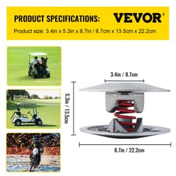 Sada sekundární spojky s mechanickým pohonem pro golfový vozík, kovová sada spojky s mechanickým pohonem 1985-2007, kompatibilní s golfovými vozíky Yamaha Low End G2-G28 (s pružinou) - miniatura 11