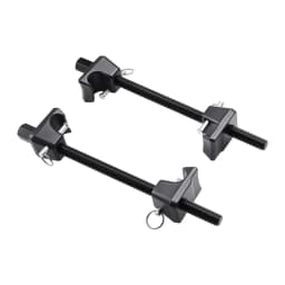Kompresor pružin tlumičů, 2 ks, odolný nástroj pro stlačení vinutých pružin s rozsahem 10,4 palce (256 mm), kompatibilní s imbusovými hlavicemi 0,86 palce (22 mm), vhodný pro osobní auta, nákladní vozy, motocykly, černý - miniatura 5
