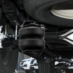 Sada vzduchových (pneumatických) vaků, kompatibilní s Chevrolet Silverado 1500 2007–2018 a GMC Sierra 1500 2WD/4WD, zatížení 5000 lb, tlak 5–100 PSI - miniatura 1