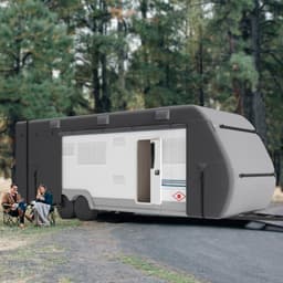 Plachta na karavan 671,6–731,5 cm, plachta pro obytný vůz třídy A z netkaného textilu - miniatura 10