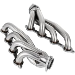 Sada výfukových svodů 44,45 mm, turbo svody, nerezové výfukové svody, konverze motoru Shorty LS swap, výfukové svody pro SUV/užitkové vozy Chevrolet LS1, LS2, LS3, LS6, LS10 - miniatura 3