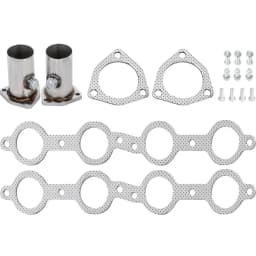 Sada výfukových svodů 44,45 mm, turbo svody, nerezové výfukové svody, konverze motoru Shorty LS swap, výfukové svody pro SUV/užitkové vozy Chevrolet LS1, LS2, LS3, LS6, LS10 - miniatura 12