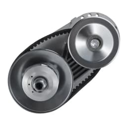 Hnací spojka, motor 2–8 HP, 2000 ot./min., vysoce odolná hnací spojka s asymetricky navrženými kladkami a masivním gumovým řemenem, odolná a trvanlivá spojka s kompletním příslušenstvím, vhodná pro různé motory - miniatura 4