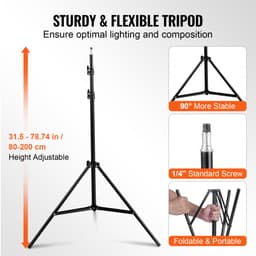Softbox osvětlovací sada 50 x 70 cm / 20 x 28 palců, LED žárovky 45W 3000–6500K pro fotografování - miniatura 9