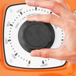 AC napěťový transformátor 3000 VA, 10 A, vstup 230 V, výstup 0–300 V, regulátor napětí AC, s LCD displejem, 4 náhradní pojistky, termální kontrolní přepínač pro domácí, průmyslové a kancelářské použití, certifikát CE - miniatura 5