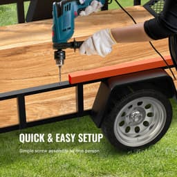 TrailTailgate Lift Assist, max. nosnost 180 lb, kompatibilní s otevřenou zadní klapou užitkového vozu a rampou, s boční kolejnicí výšky 10–24 palců a zadní klapou nebo rampou výšky 4–6 stop - miniatura 10