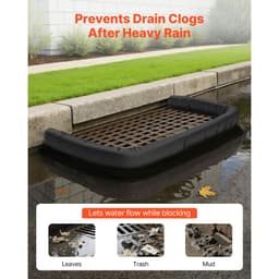 Filtrační rukávy na sedimenty, 4 ks, erozní rukávy průměr 127 mm x 3048 mm, velikost L, výplň z polypropylenu, pružné a efektivní sedimentační rukávy pro řízení dešťových vod, ochrana odvodnění - miniatura 6