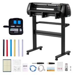 Řezačka vinylu, maximální šířka podávání 720 mm, dva nože, nastavitelná síla a rychlost, LED displej, sada pro řezání vinylu s archy samolepek, transferová fólie, software Signmaster - miniatura 2