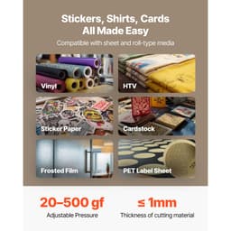 Řezačka vinylu, maximální šířka podávání 720 mm, dva nože, nastavitelná síla a rychlost, LED displej, sada pro řezání vinylu s archy samolepek, transferová fólie, software Signmaster - miniatura 9