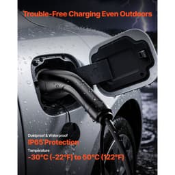 Prodlužovací kabel pro nabíječku elektromobilů, 16A 10 m Max. 11 kW prodlužovací kabel kompatibilní se všemi nabíječkami elektromobilů typu 2, 3fázový AC 480V 50Hz IP65, odolný nabíjecí kabel do auta s přepravní taškou - miniatura 10