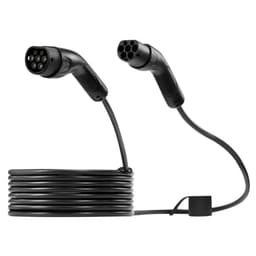 Prodlužovací kabel pro nabíječku elektromobilů, 32A 10 m, max. 22 kW, kompatibilní se všemi nabíječkami elektromobilů typu 2, 3fázový AC 480V 50Hz, IP65, odolný nabíjecí kabel do auta s přepravní taškou - miniatura 3