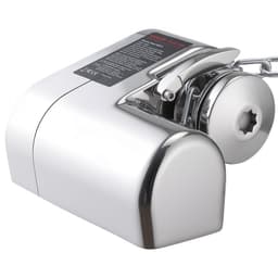 Horizontální rybářský naviják, 12V DC 600W, kotevní systém pro navijáky vhodný pro řetěz 6,35 mm nebo nylonové lano 14,3 a 15,9 mm, maximální tah 260 kg, konstrukce z nerezové oceli 316, pro lodě 7-9 m - miniatura 12