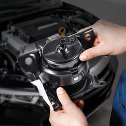 Sada pro výměnu uchycení motoru, sada 2 kusů, kompatibilní s vozy Chevrolet Silverado 1500 5.3L V8, rok výroby 2014–2018, nahrazuje OE č. 84175582, 84175583, bezpečná podpěra, levé a pravé přední uchycení - miniatura 1