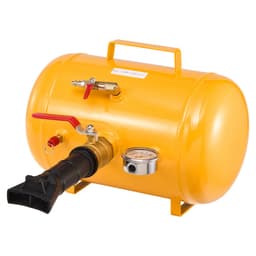 Pneumatický čistič patek pneumatik, 5 galonů / 18,9 l, Vysoce odolný nástroj na čištění patek pneumatik, Provozní tlak 87-116 PSI, Pneumatický čistič patek pro pickupy, nákladní automobily, čtyřkolky, džípy, dodávky, zahradní traktory, obytné vozy, žlutý - miniatura 3