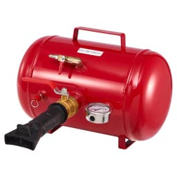 Pneumatický čistič patek pneumatik, 5 galonů / 18,9 l, Vysoce odolný nástroj na čištění patek pneumatik, Provozní tlak 87-116 PSI, Pneumatický čistič patek pro pickupy, nákladní automobily, čtyřkolky, džípy, dodávky, zahradní traktory, obytné vozy, Červený - miniatura 3