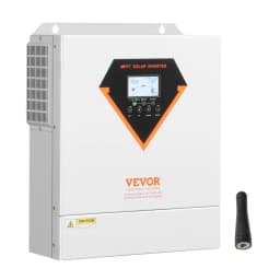 Hybridní solární invertor, 3500 W, univerzální nabíječka s čistě sinusovým proudem, 24 V DC na 220/230 V AC, s vestavěným WIFI 100A MPPT solárním regulátorem, pro olověné a lithiové baterie mimo síť - miniatura 12