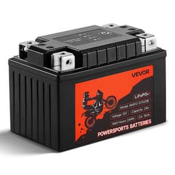 Motocyklová baterie, 12 V 2 Ah, LiFePO4 lithiová přednabíjená baterie Powersports, bezúdržbová a vysoce výkonná, kompatibilní se čtyřkolkami, motocykly, vodními skútry, skútry, UTV a dalšími - miniatura 2