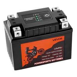 Motocyklová baterie, 12 V 2 Ah, LiFePO4 lithiová přednabíjená baterie Powersports, bezúdržbová a vysoce výkonná, kompatibilní se čtyřkolkami, motocykly, vodními skútry, skútry, UTV a dalšími - miniatura 3