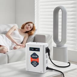 Zvyšující měnič napětí, 2000VA, Vysoce výkonný měnič napětí, transformátor 110V na 220V, se 2 zásuvkami EU, USB výstup, LCD displej, teplotní ochrana, pro spotřebiče 220V - miniatura 13