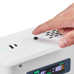 Snižující měnič napětí, 3000VA, Vysoce výkonný měnič napětí, transformátor 220V na 110V, se 2 americkými zásuvkami, USB výstup, LCD displej, teplotní ochrana, pro spotřebiče 110V - miniatura 6