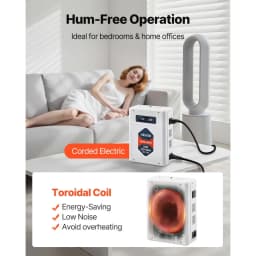 Snižující měnič napětí, 3000VA, Vysoce výkonný měnič napětí, transformátor 220V na 110V, se 2 americkými zásuvkami, USB výstup, LCD displej, teplotní ochrana, pro spotřebiče 110V - miniatura 12